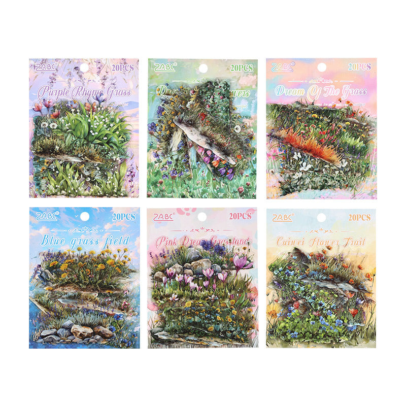 The Green Field Sticker Set