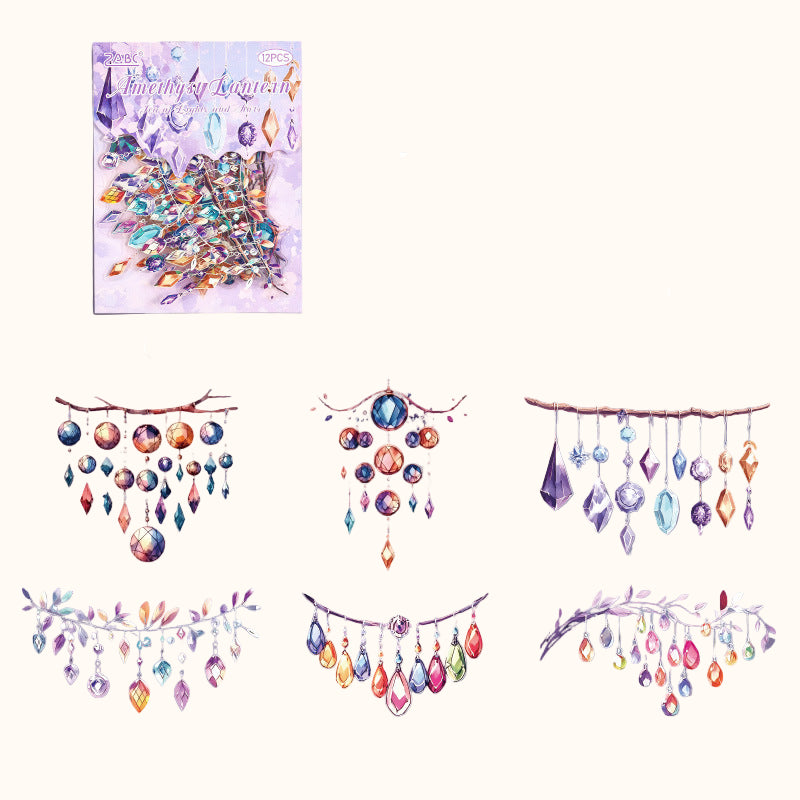 Sea of Lights and Stars PET Sticker Set