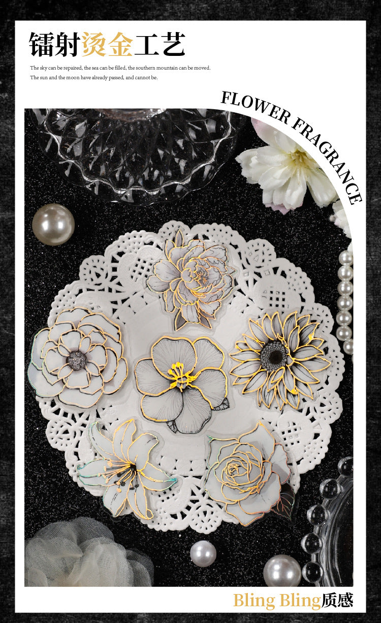 Flower Fragrance Garden Journal Sticker Pack