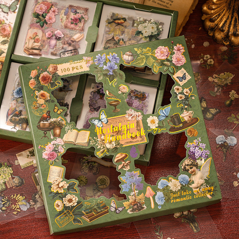 Retro PET Sticker Box
