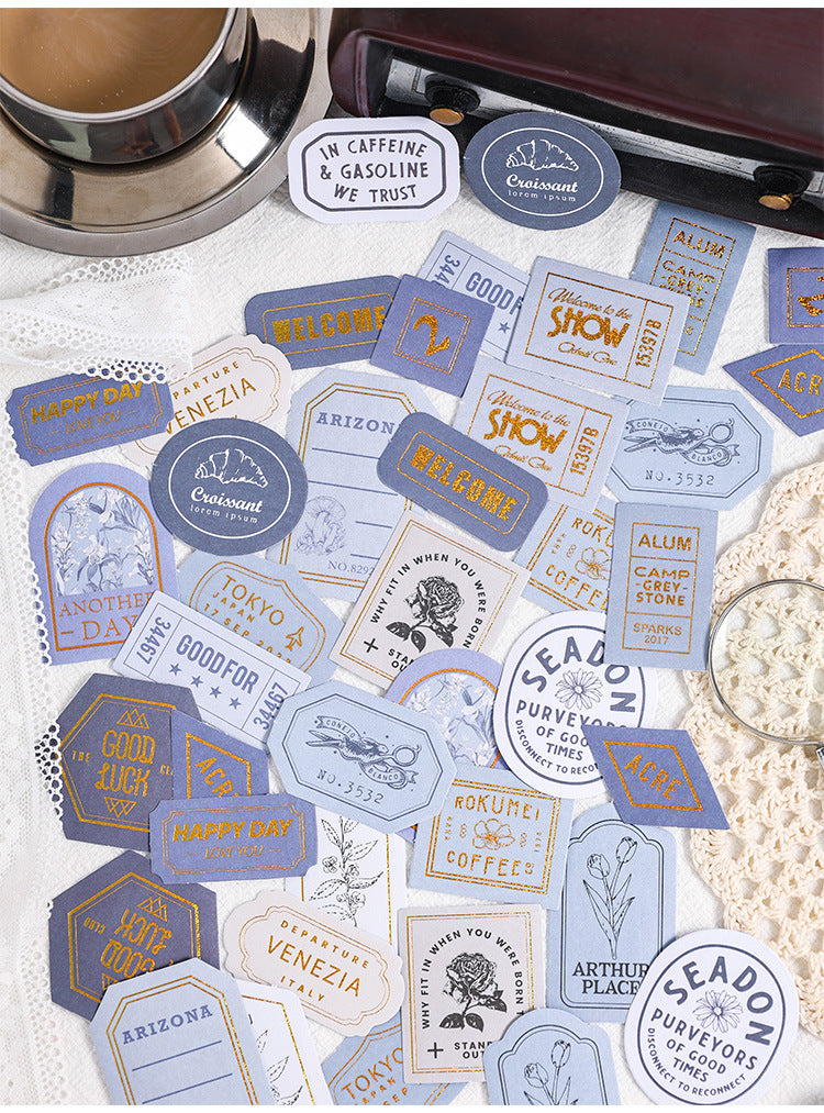 Collection of Time Journal Sticker Pack