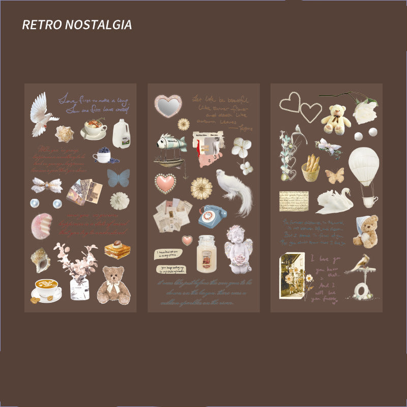 Retro Nostalgia Sticker Set