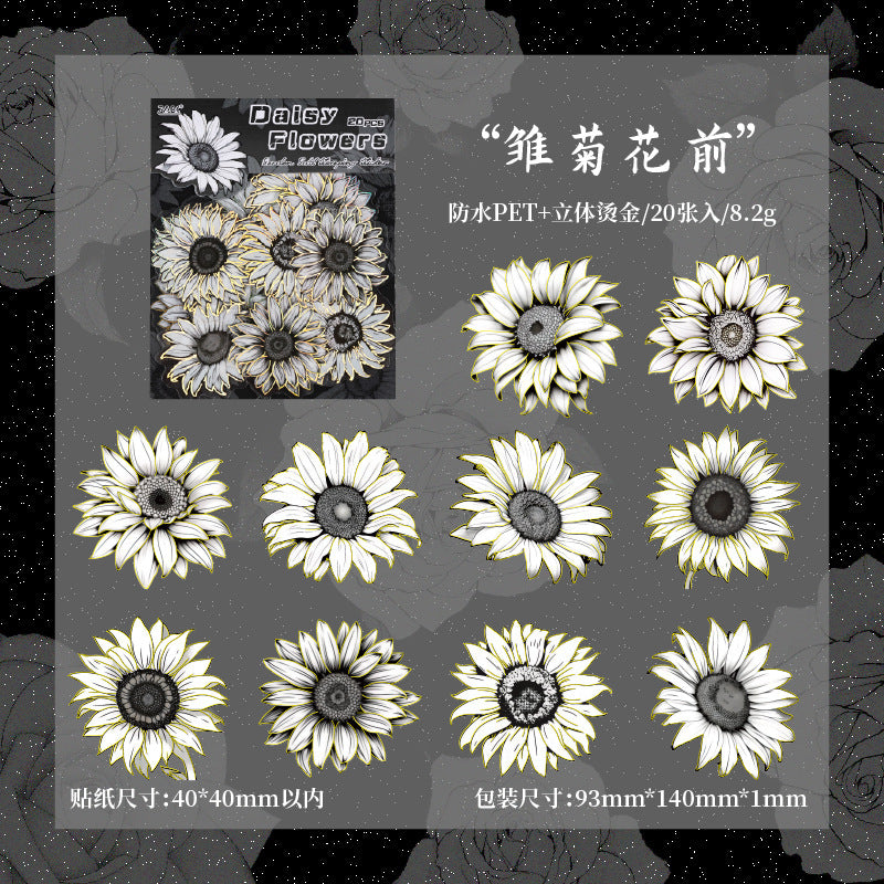 Flower Fragrance Garden Journal Sticker Pack