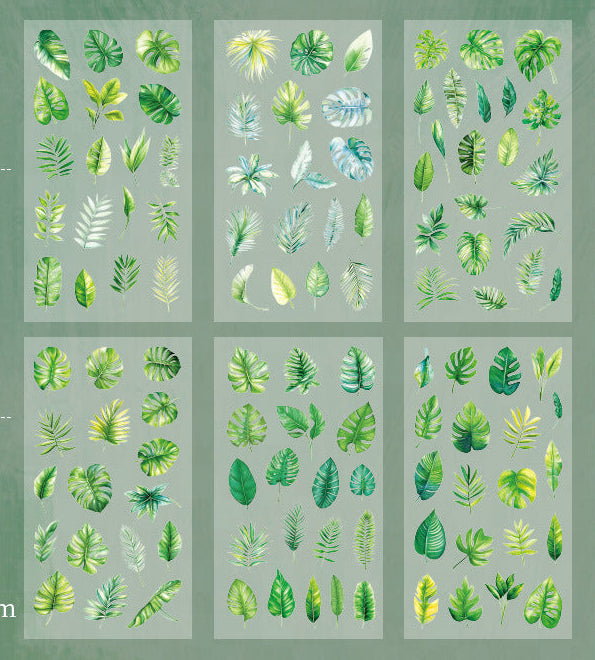 Natural Books PET Sticker Set