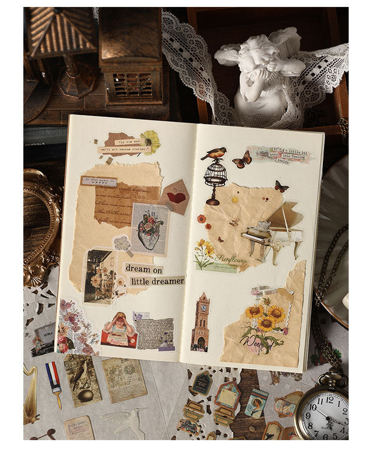 Classical Codex Creative Journal Stickers Book