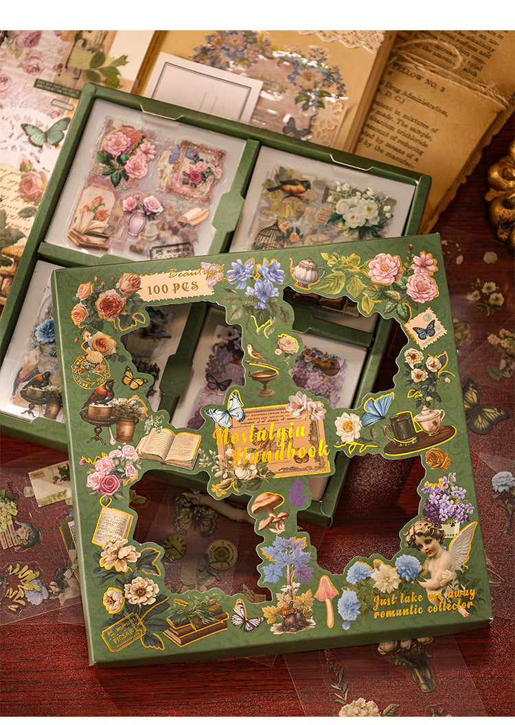 Retro PET Sticker Box