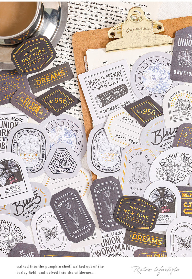 Collection of Time Journal Sticker Pack