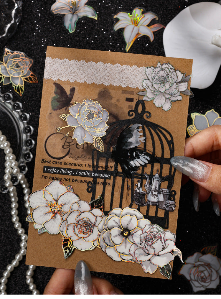 Flower Fragrance Garden Journal Sticker Pack