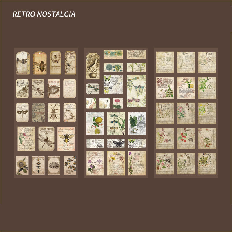 Retro Nostalgia Sticker Set