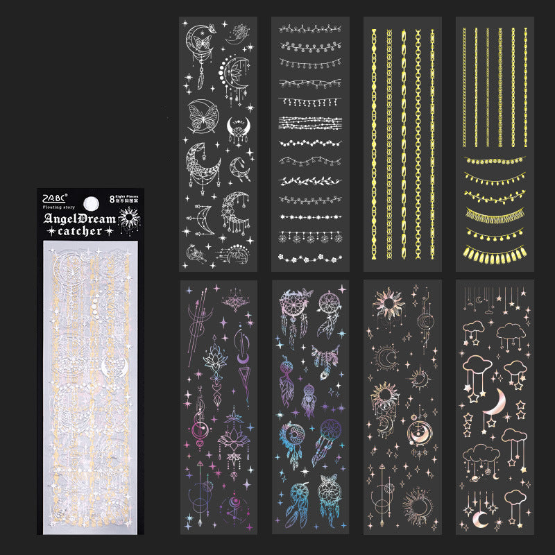 Floating Light Story PET Sticker Set