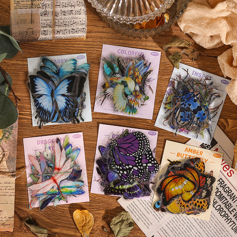 Natural Museum PET Sticker Set
