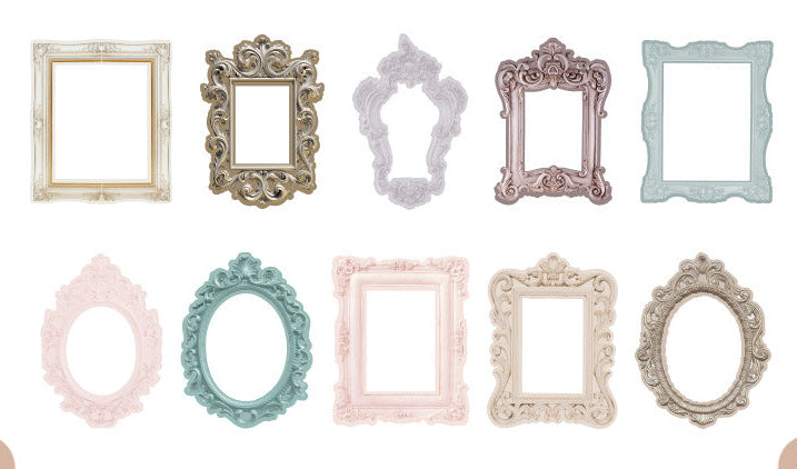 Hollow Embossed Collage Card Paper Pack