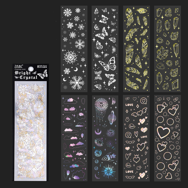 Floating Light Story PET Sticker Set