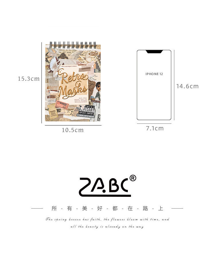 Classical Codex Creative Journal Stickers Book