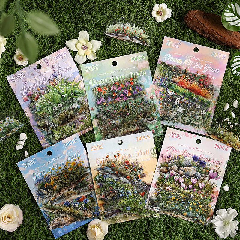 The Green Field Sticker Set
