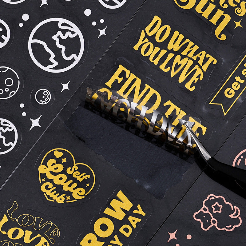 Floating Light Story PET Sticker Set
