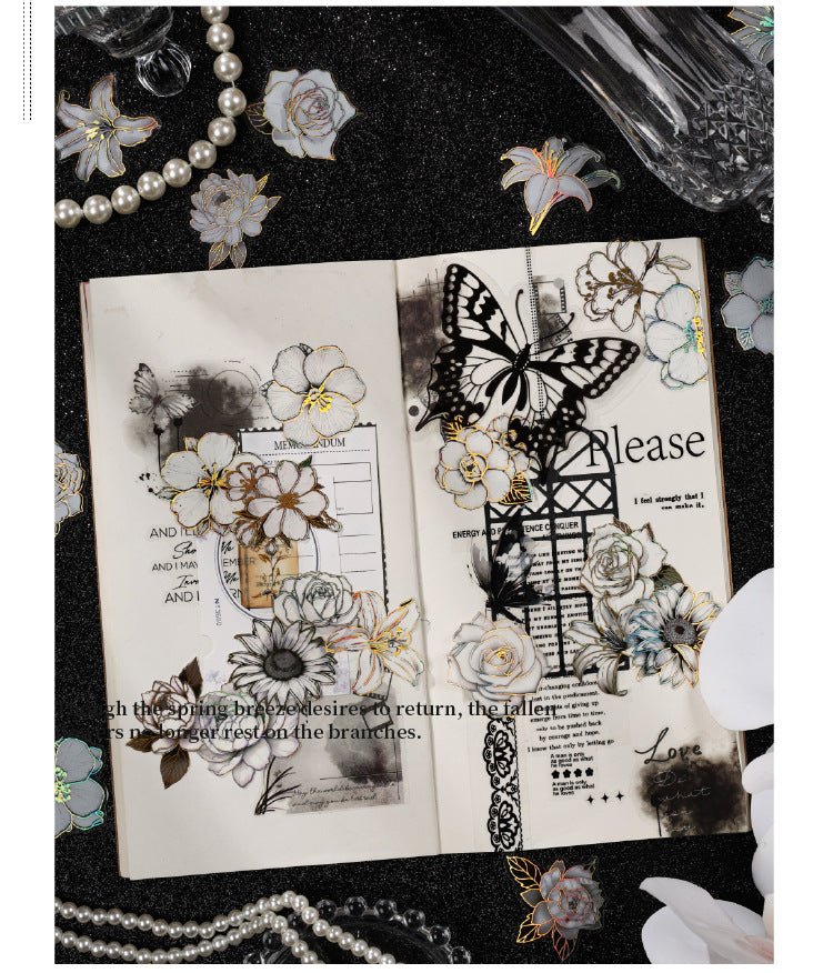 Flower Fragrance Garden Journal Sticker Pack