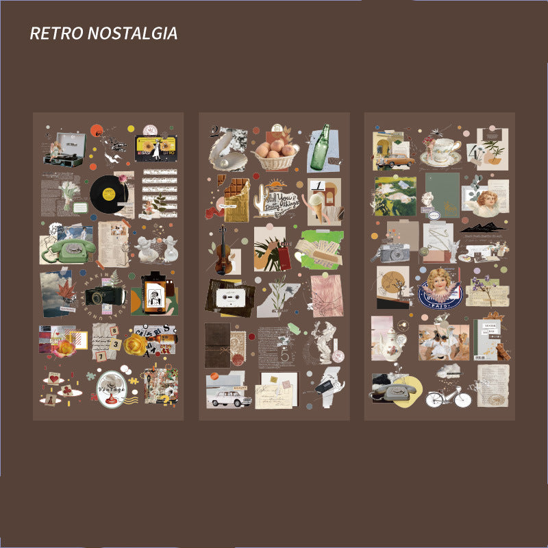 Retro Nostalgia Sticker Set