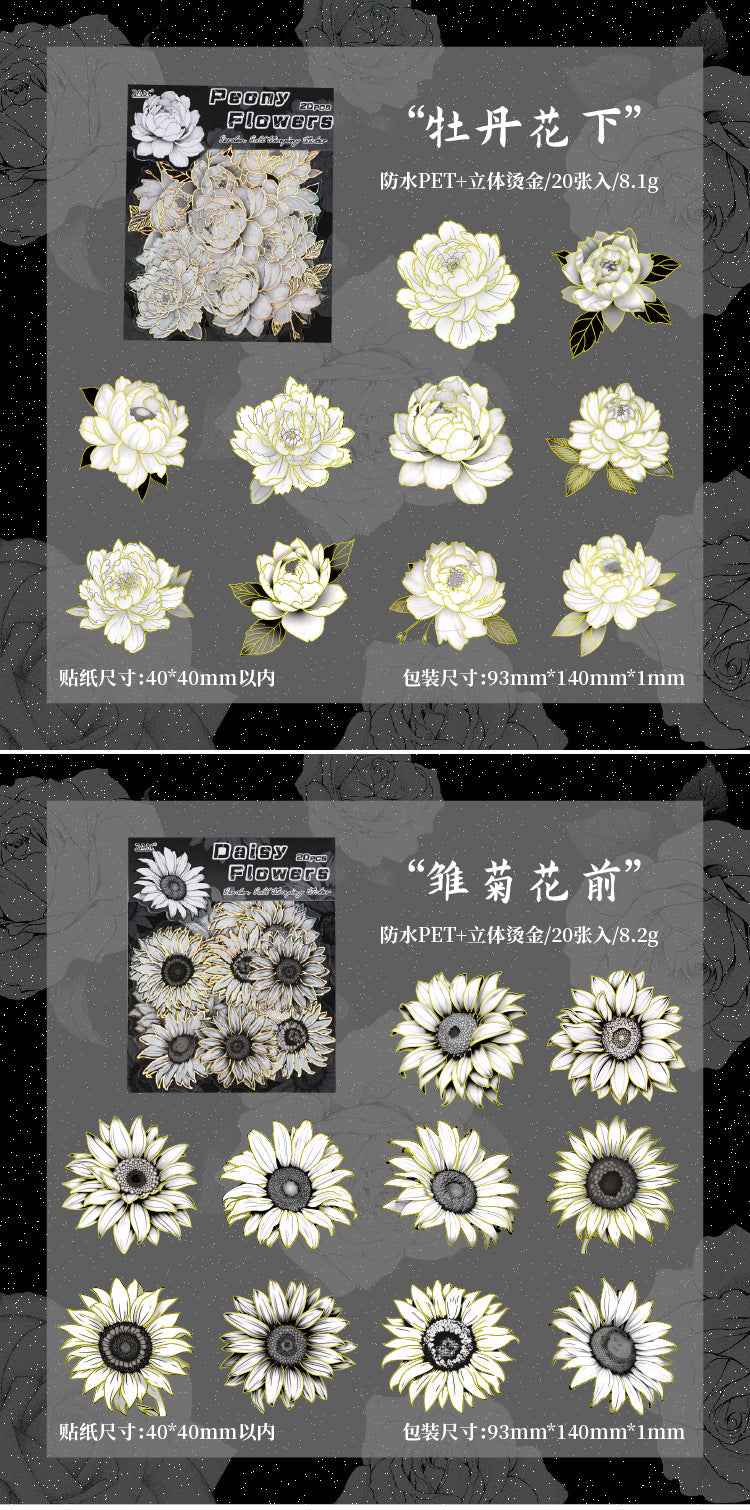 Flower Fragrance Garden Journal Sticker Pack