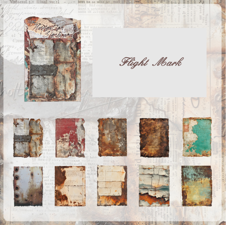 Rusty Seal Scrapbooking Paper Pack