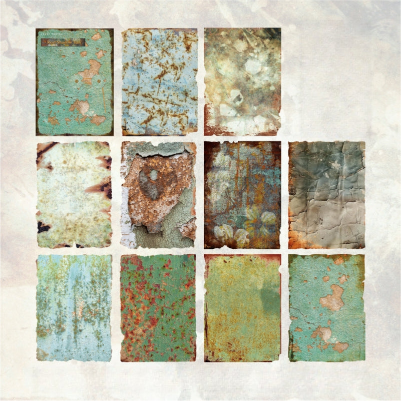 Rust Shadow Vintage Paper