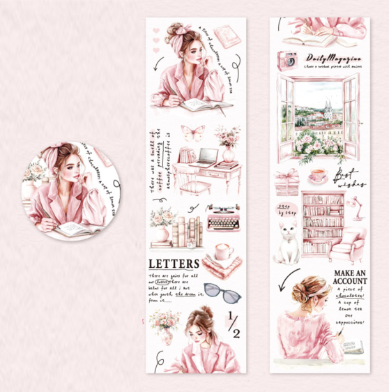 Nap Time Character Journaling Tape
