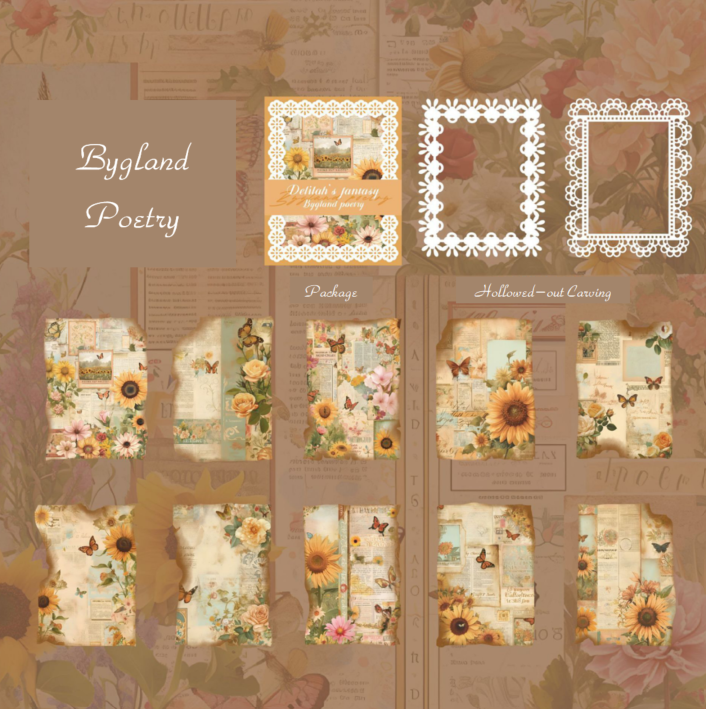 Delilah's Fantasy Vintage Lace Paper