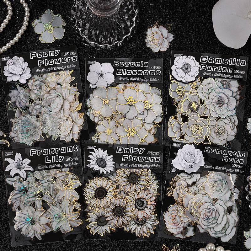 Flower Fragrance Garden Journal Sticker Pack
