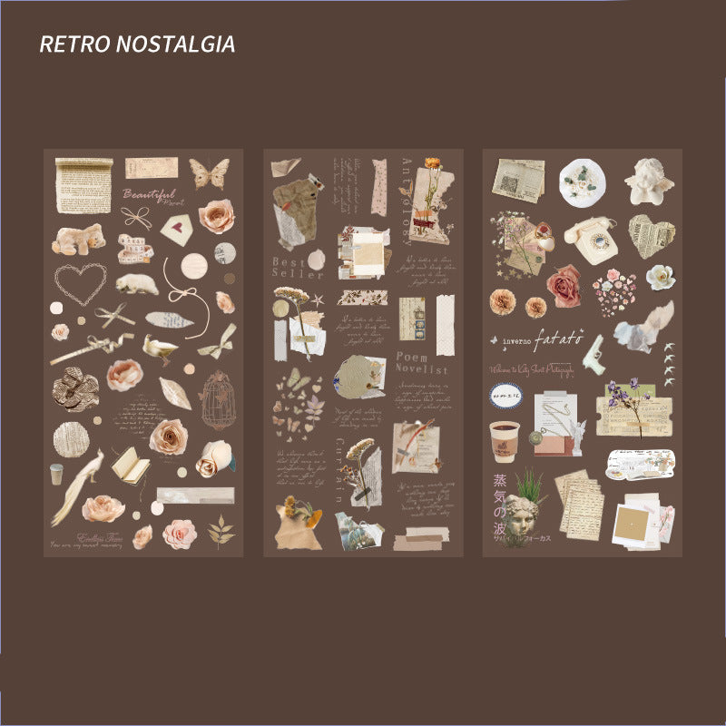 Retro Nostalgia Sticker Set