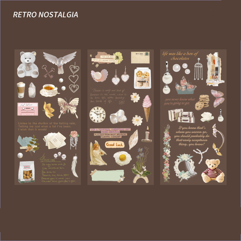 Retro Nostalgia Sticker Set