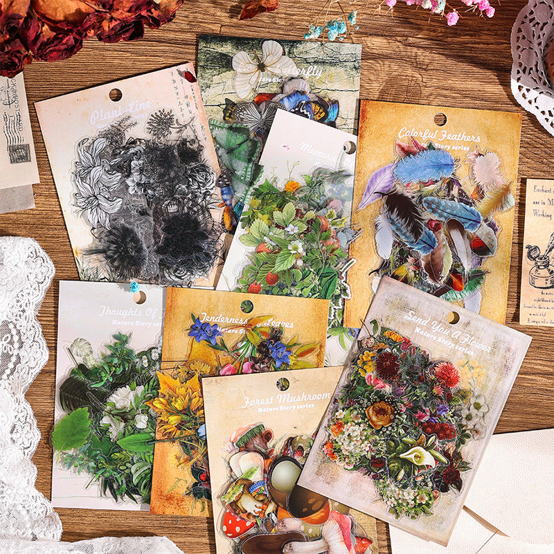 Natural Story Series Sticker Set
