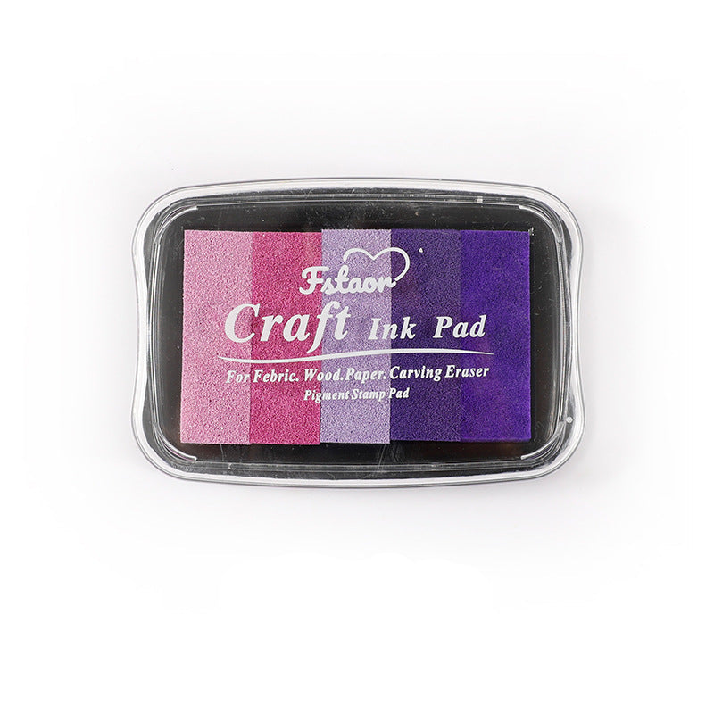 5-Color Gradient Journal Stamp Ink Pad