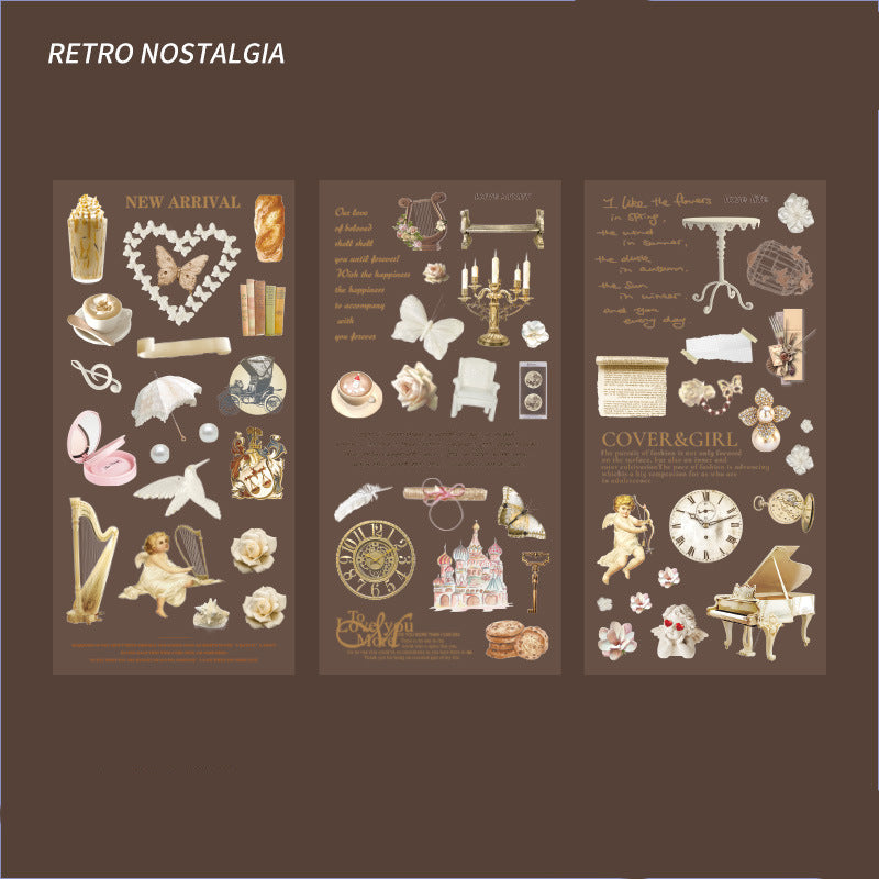 Retro Nostalgia Sticker Set
