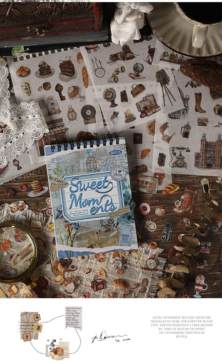 Classical Codex Creative Journal Stickers Book