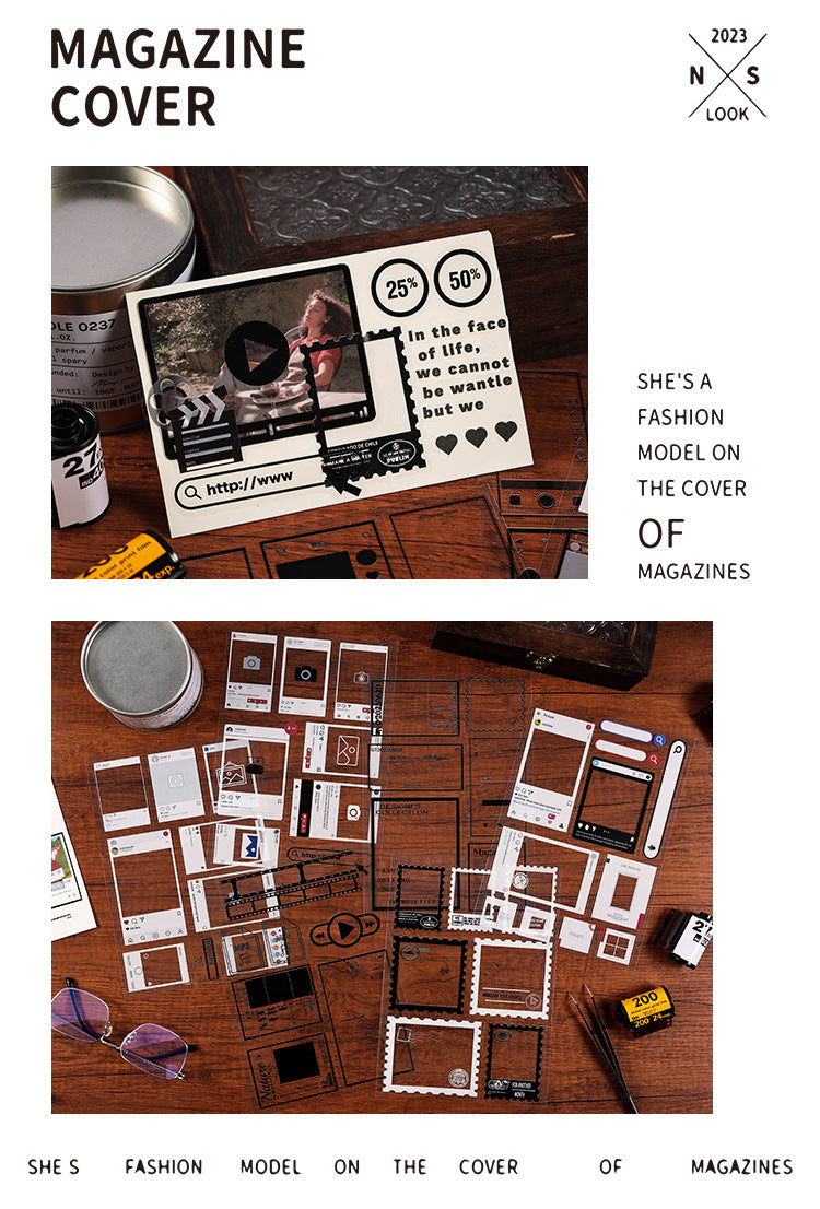 Time Specimen Sticker Set
