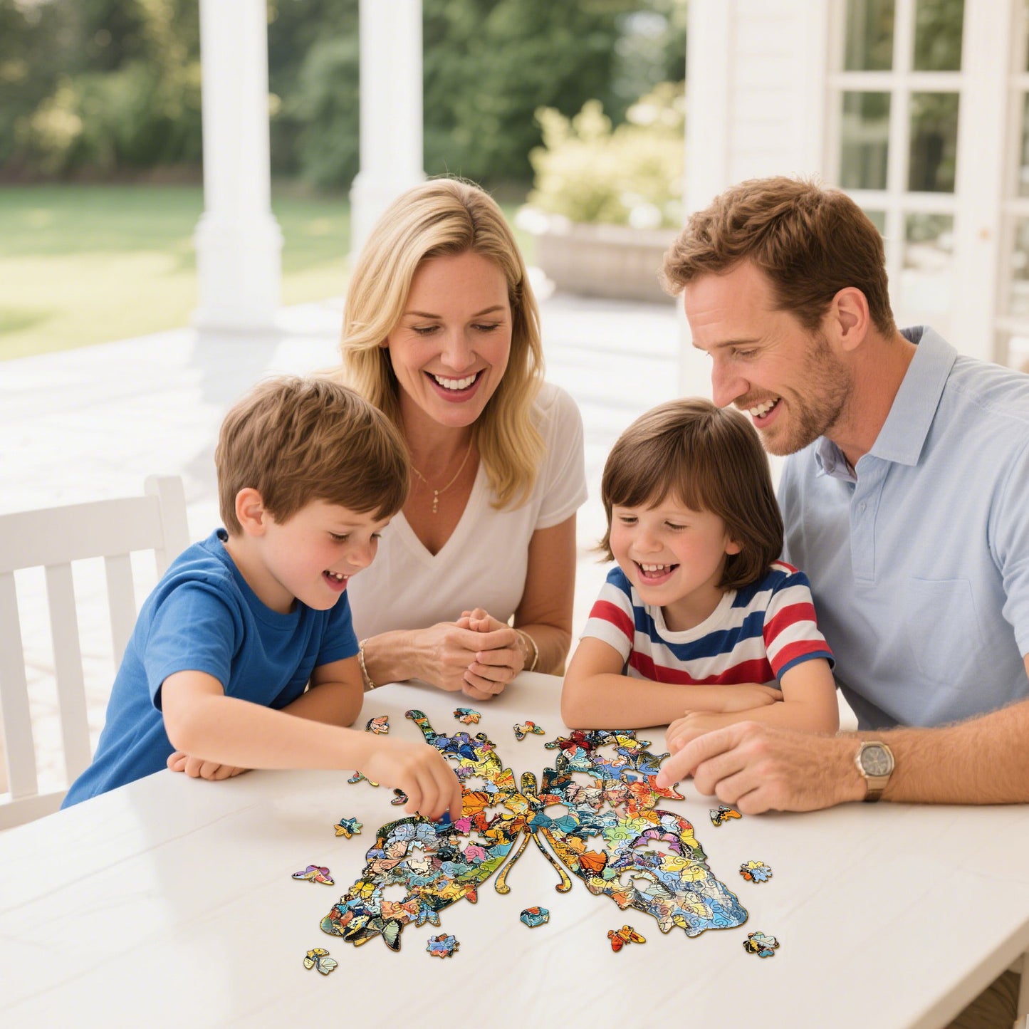 Irregular Shaped Butterfly Puzzle