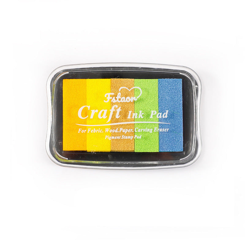 5-Color Gradient Journal Stamp Ink Pad