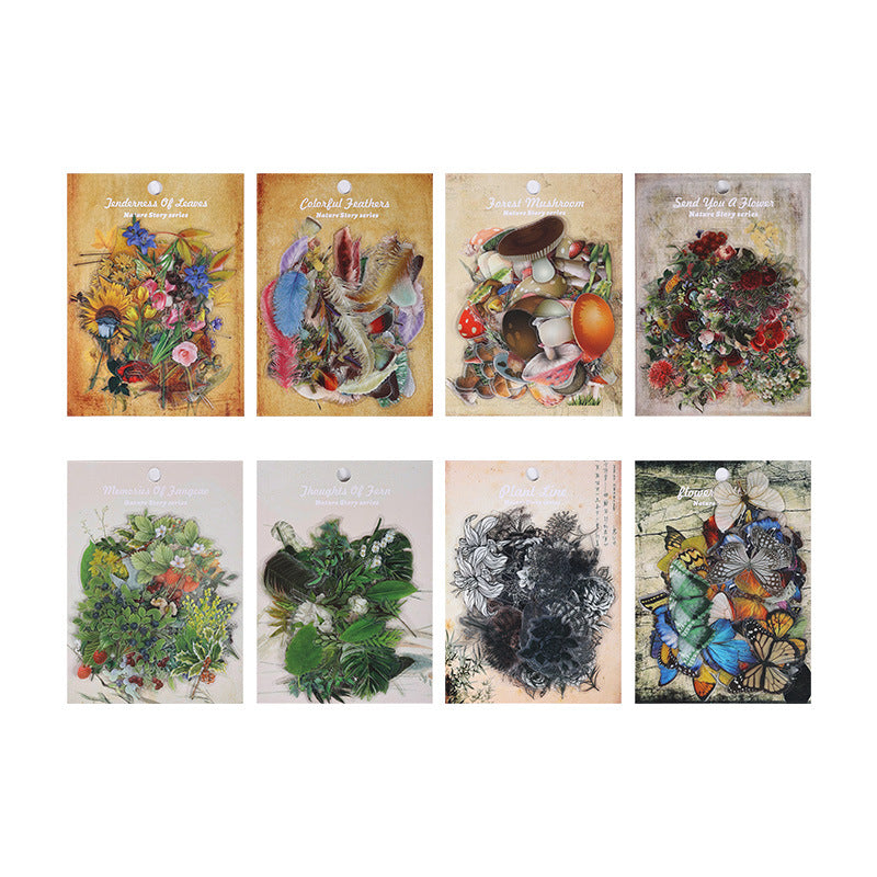 Natural Story Series Sticker Set