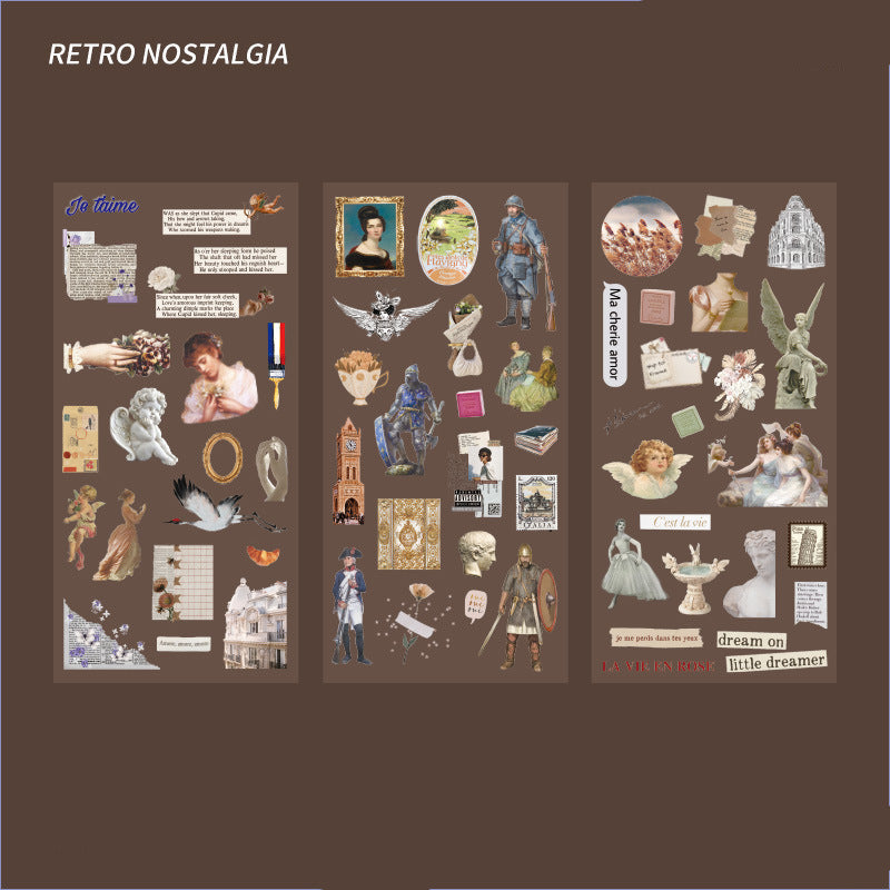 Retro Nostalgia Sticker Set