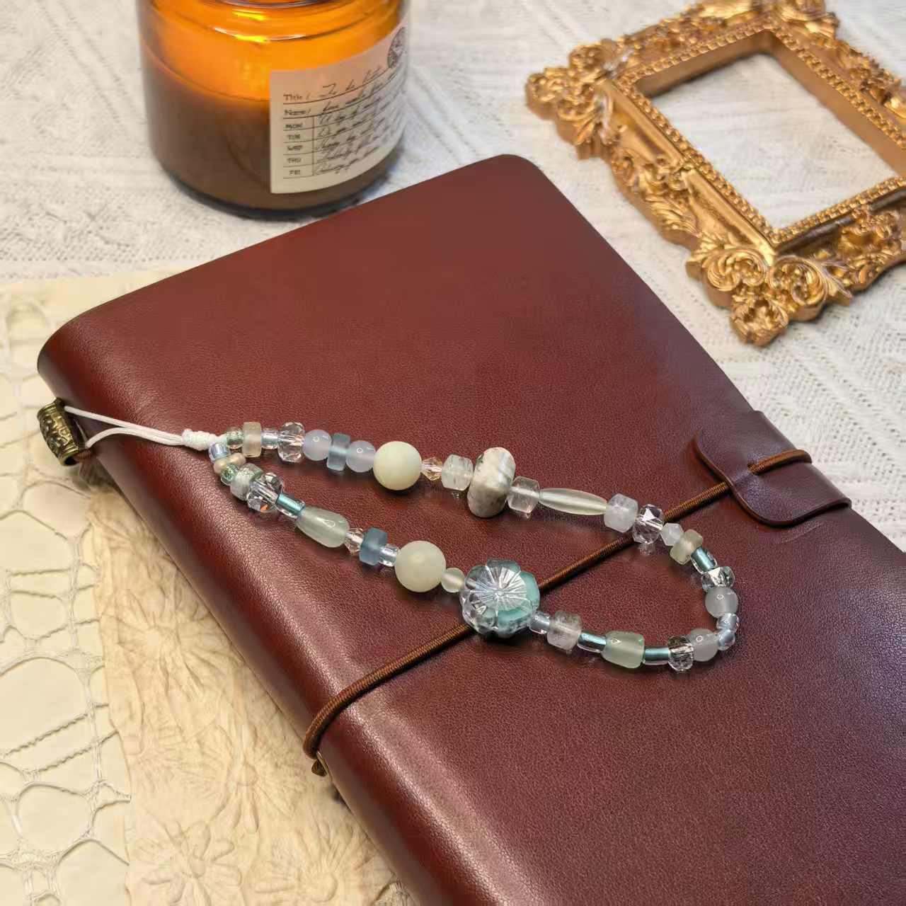 "Woman with a Parasol" Handmade Charm