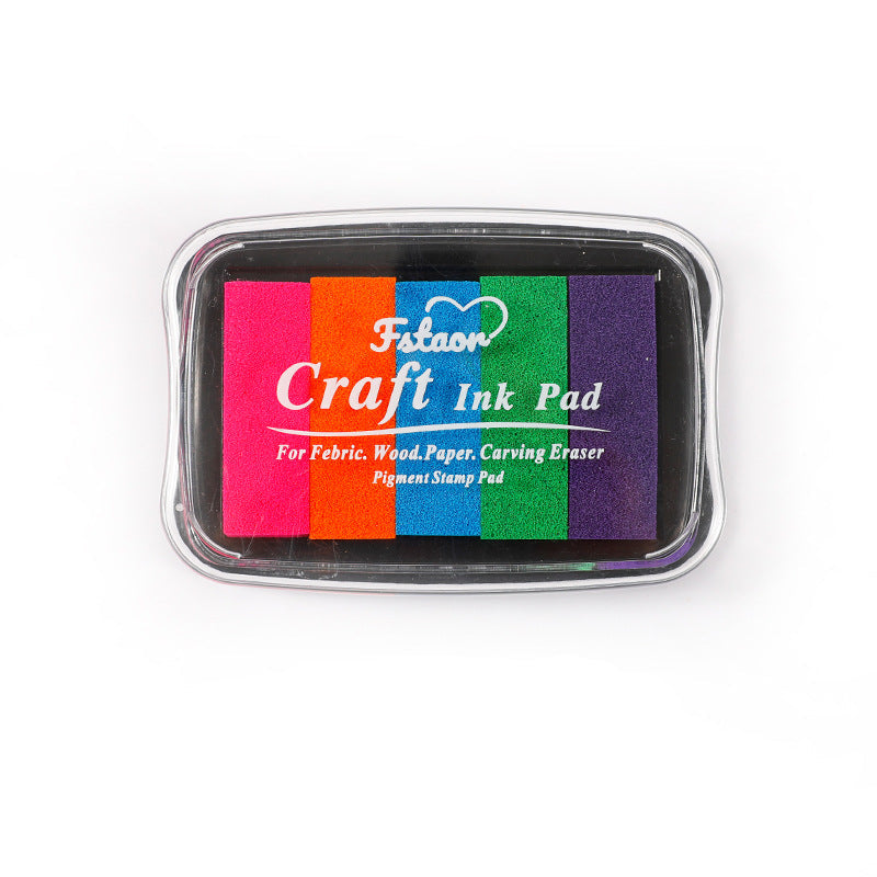 5-Color Gradient Journal Stamp Ink Pad