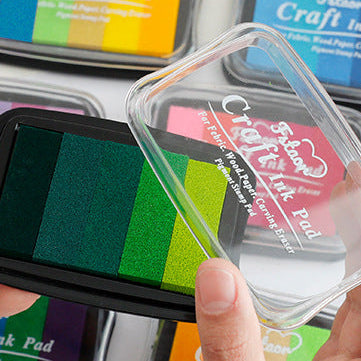 5-Color Gradient Journal Stamp Ink Pad