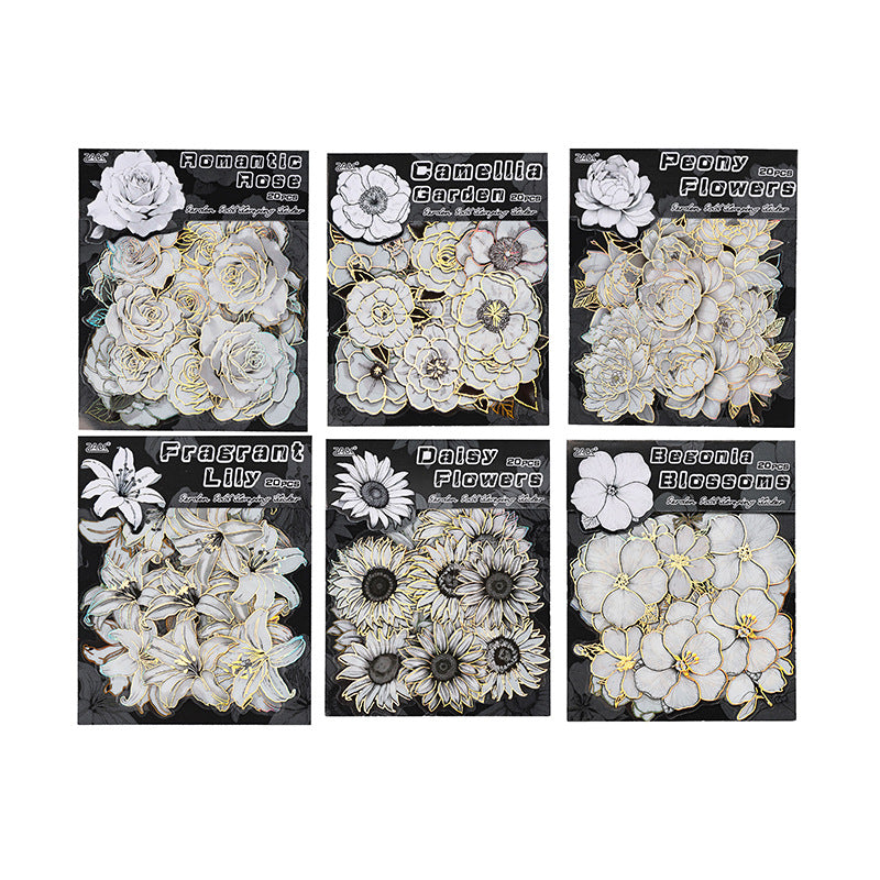 Flower Fragrance Garden Journal Sticker Pack
