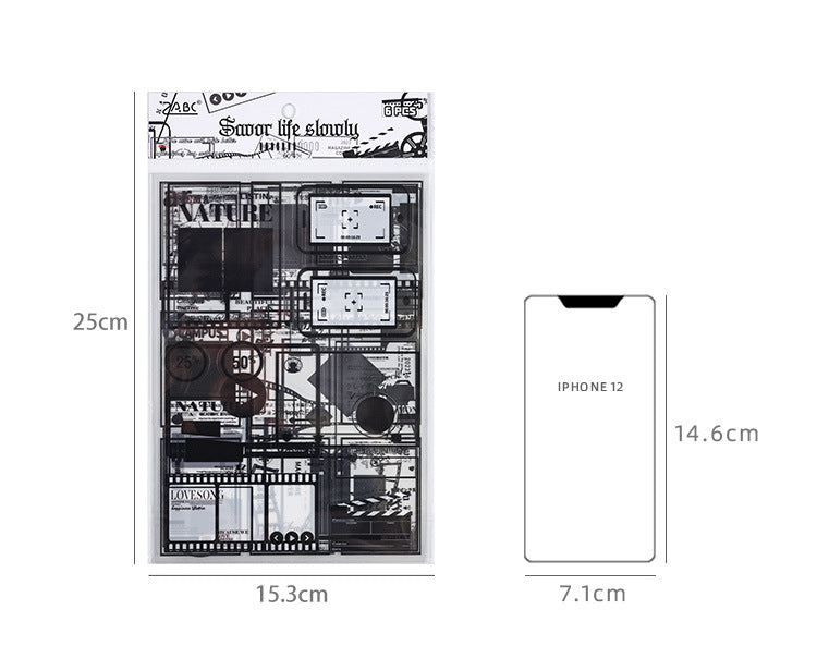 Time Specimen Sticker Set