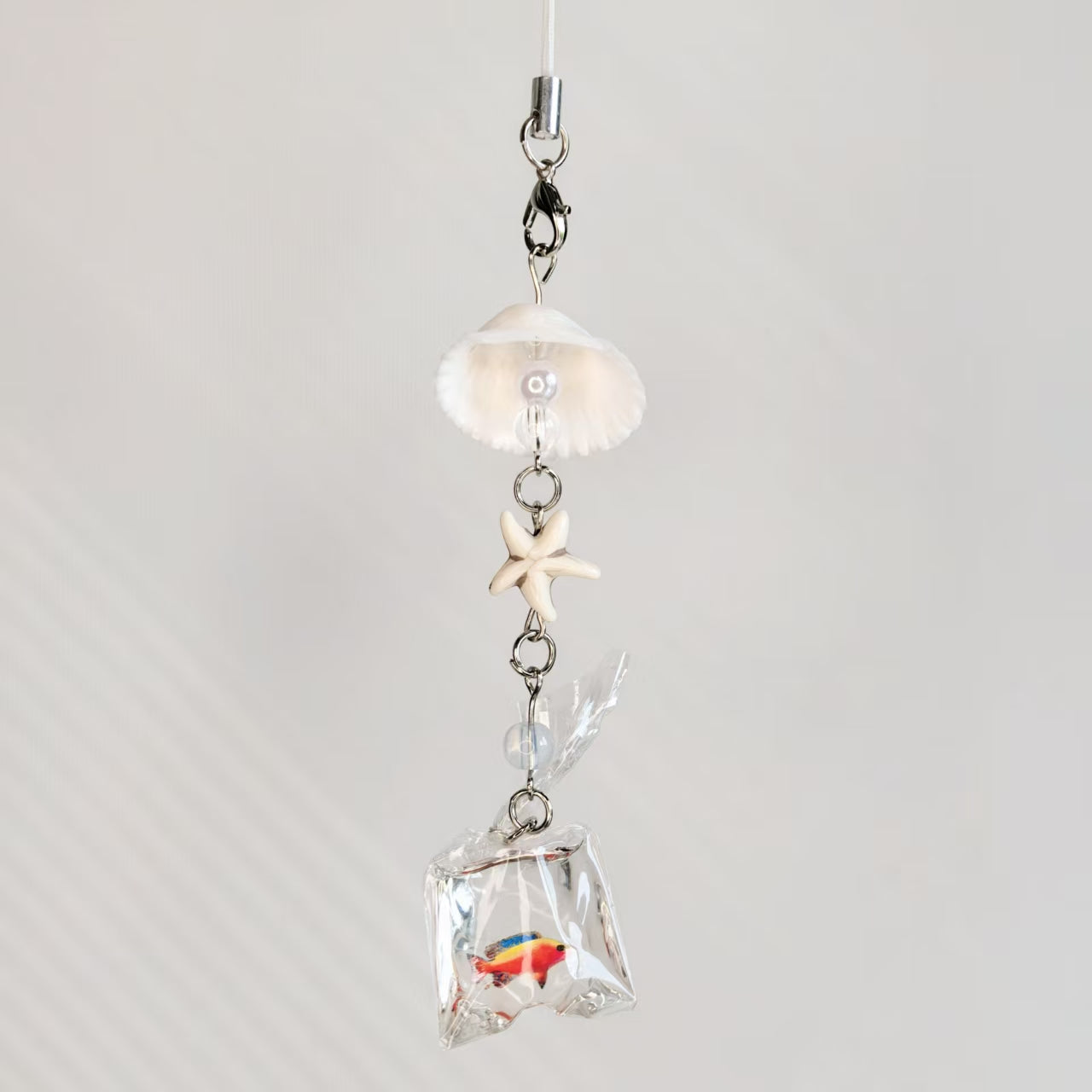 Shell & Fish Handmade Charm