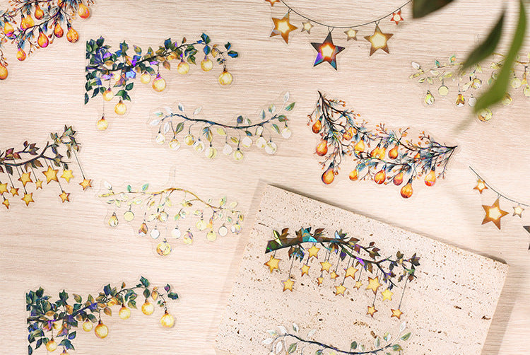 Sea of Lights and Stars PET Sticker Set
