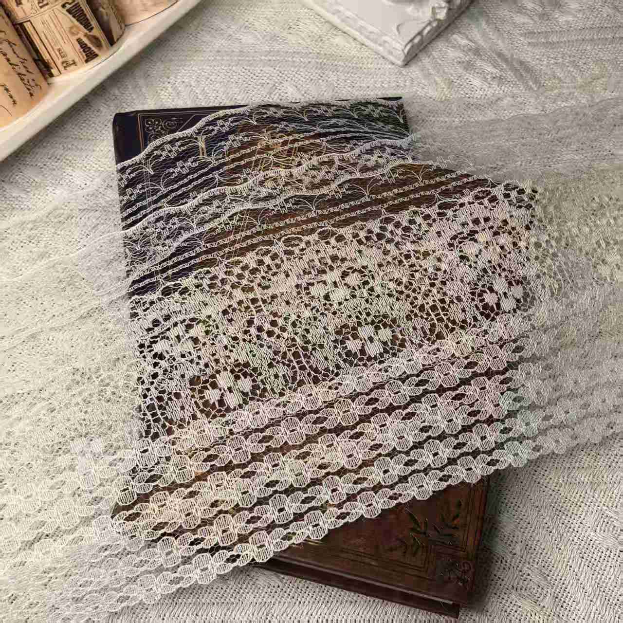 Vintage Lace Trim Journal Kit