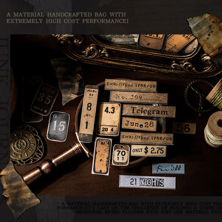 Vintage Junk Journal Supplies Bundle