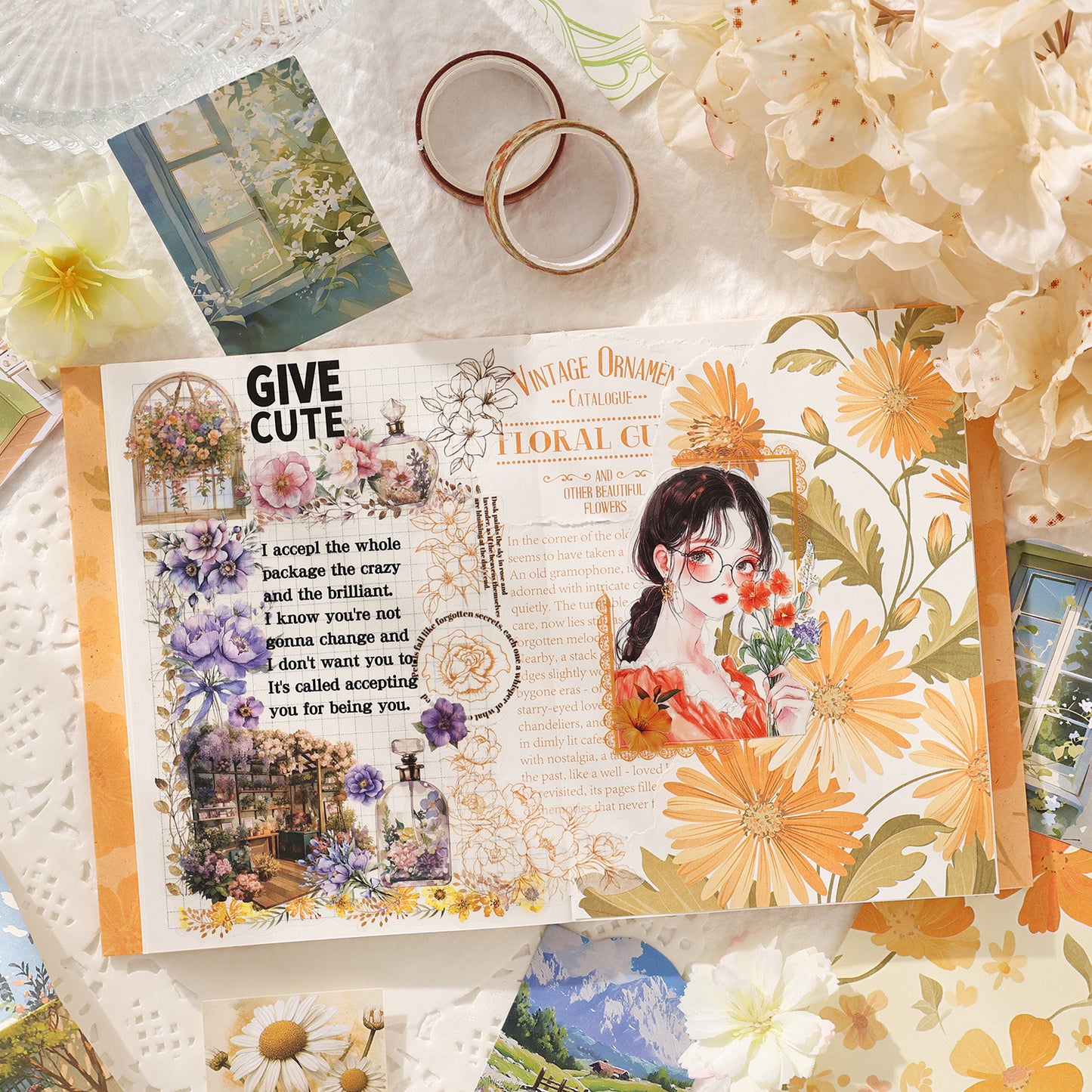 Flower Sea Journal Set Box