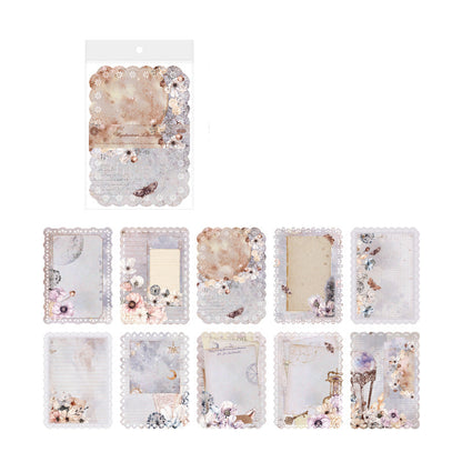 Vintage Hollow Lace Kraft Paper